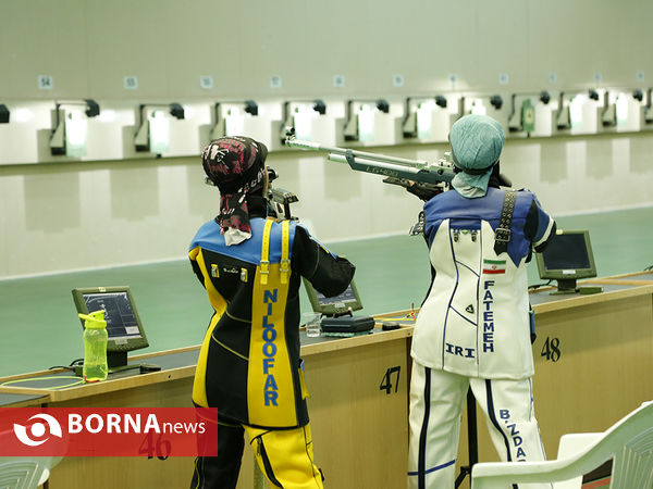 بازدید وزیر ورزش و جوانان از تمرین تیم ملی تیراندازی
