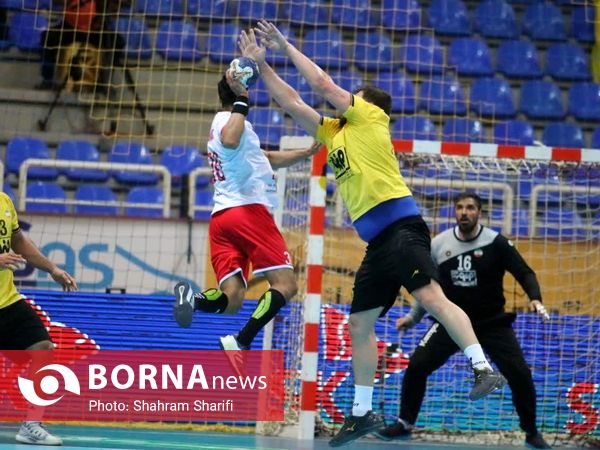 دیدار تیم های هندبال الکویت کویت - سپاهان
