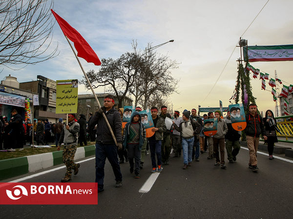 راهپیمایی روز بیست و دوم بهمن در تهران-1