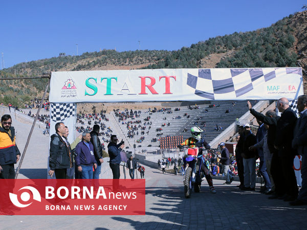 مسابقات موتورسواری قهرمانی کشور در تبریز