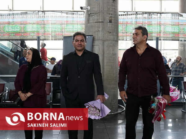  استقبال از تیم ملی بسکتبال بانوان ایران 