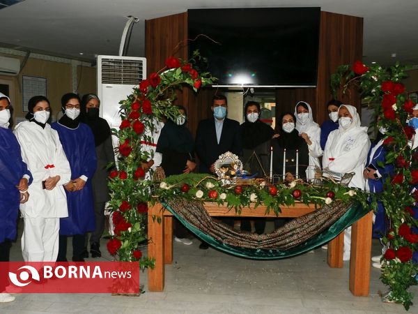 سال نو در کنار کادر درمان جنوب غرب خوزستان