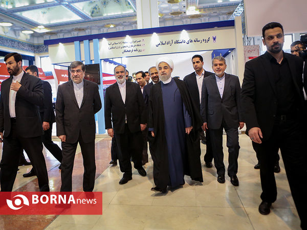 افتتاحیه نمایشگاه مطبوعات