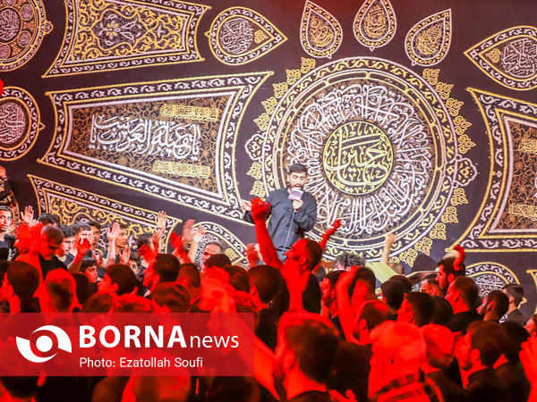عزاداری شب چهارم محرم در اراک 