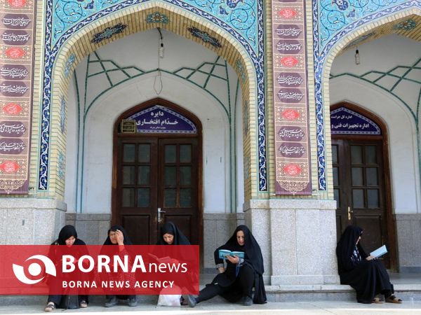 مراسم جاماندگان اربعین حسینی در شهرستان ری