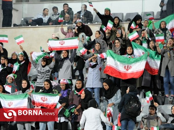 در حاشیه دیدار تیم های فوتبال ایران- بولیوی