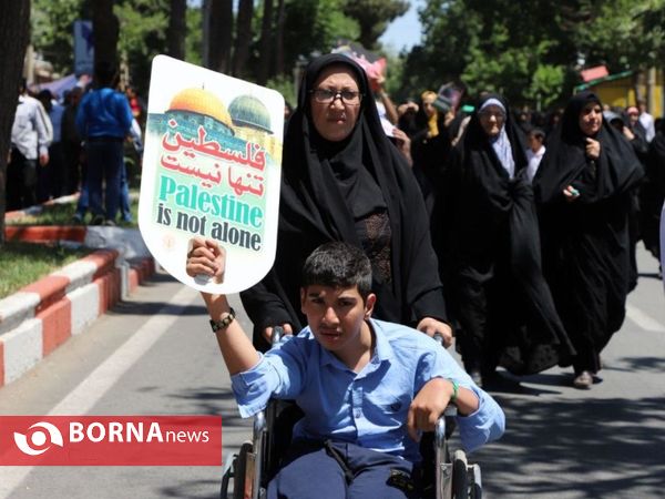 راهپیمایی روزجهانی  قدس در بروجرد