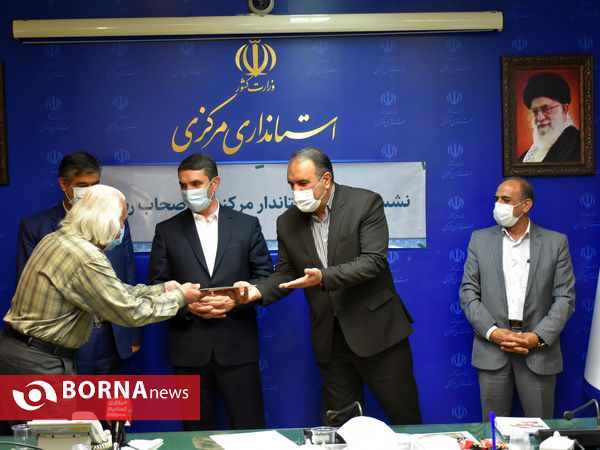 نشست خبری استاندار مرکزی
