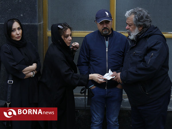 تشییع پیکر مرحوم جمشید مشایخی