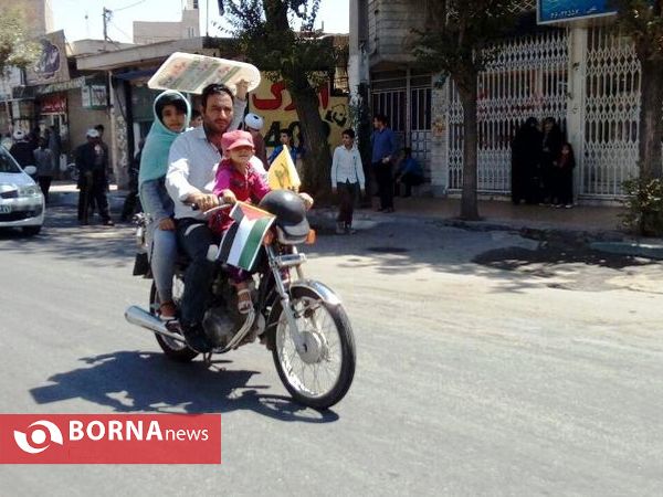 راهپیمایی روز جهانی قدس در پاکدشت