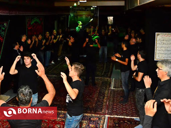 برپایی مراسم عزاداری سید الشهدا(ع) توسط طلبه قمی در کشور رومانی