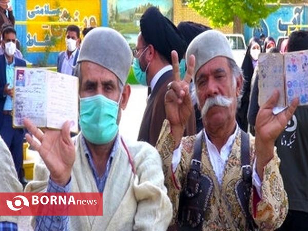 حضور حماسی مردم کهگیلویه و بویراحمد در پای صندوق های اخذ رای
