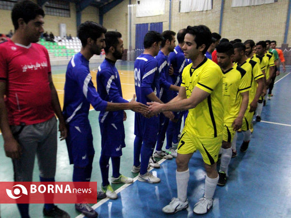 فینال مسابقات فوتبال سمن های ورزش و جوانان در شیراز