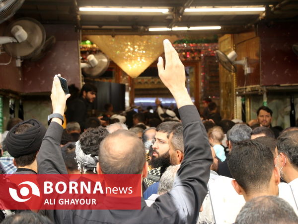 ازدحام زائران حسيني در نجف اشرف در آستانه اربعين