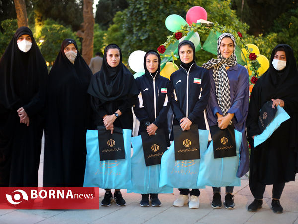 تجلیل از بانوان قهرمان و مدال آوران فارس در پارآسیایی بحرین و جهان