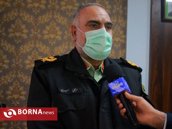 نشست خبری سردار میرزایی فرمانده انتظامی استان مازندران با اصحاب رسانه