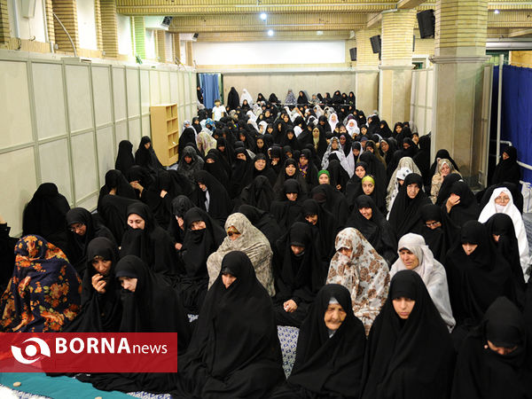 مراسم سوگواری امام علی (ع) درحضور رهبر معظم انقلاب