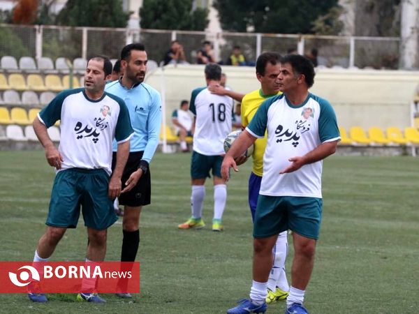 دیدار دوستانه دوتیم پیشکسوتان لاهیجان-  چوکا تالش