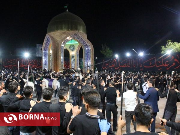 عزاداری شب عاشورای حسینی (ع) موکب رضوی ارومیه