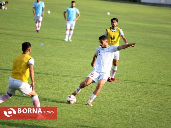 تمرینات تیم ملی فوتبال امید ایران