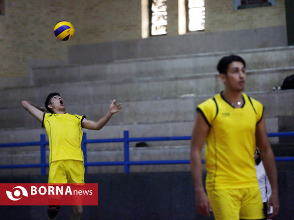 مسابقات والیبال سازمان های اقشاری بسیج فارس در شیراز