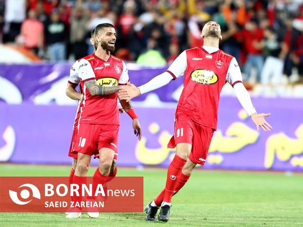 دیدار تیم های پرسپولیس تهران -ملوان بندرانزلی