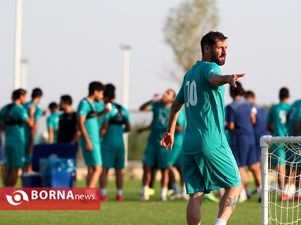 تمرین تیم فوتبال سپاهان