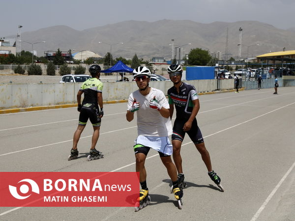 تست گیری مسابقات جهانی اسکیت