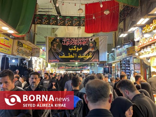 حرم حضرت علی(ع) در شب اربعین حسینی