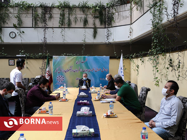 نشست خبری  مديرعامل صندوق حمايت از قهرمانان و پيشکسوتان ورزش