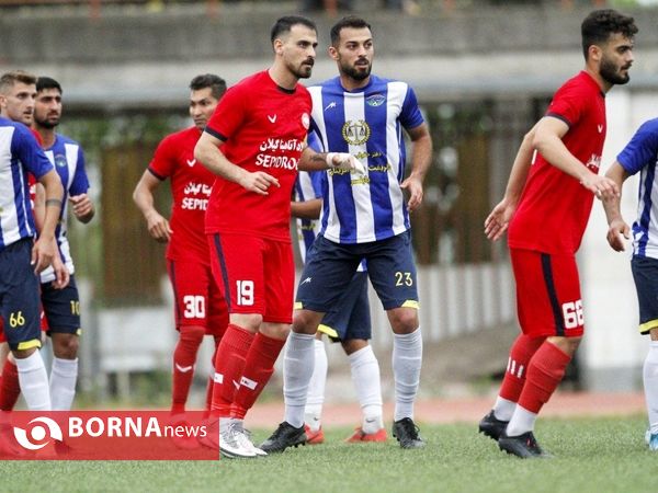 دیدار تیم های فوتبال سپیدرود رشت _ شهدای بابلسر