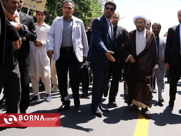 راهپیمایی روز جهانی قدس در تهران (۱)