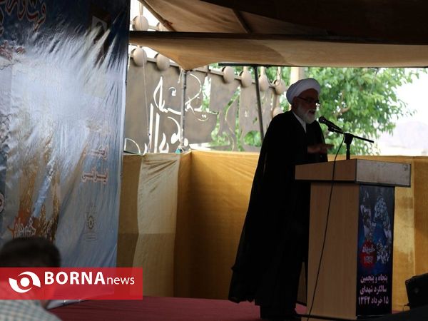 مراسم پنجاه پنجمین سالگرد شهدای 15 خرداد 1342