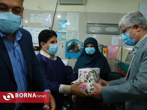 آیین تقدیر از پرستاران جنوب غرب خوزستان