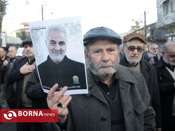 هیئت عزاداری سردار شهید سپهبد حاج  قاسم سلیمانی _ بندرانزلی