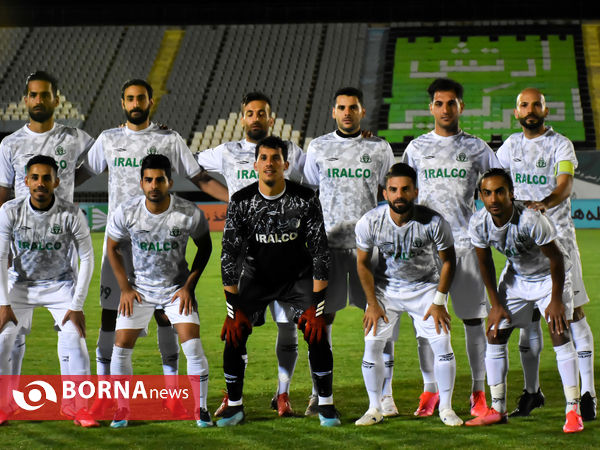 دیدار تیم های فوتبال آلومینیوم اراک- فولاد خوزستان