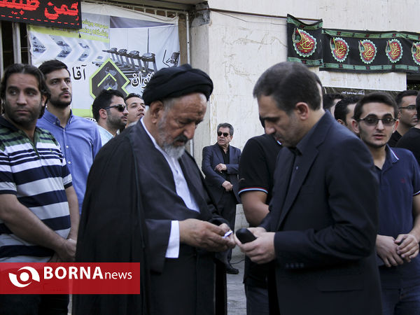 تشییع پیکر مهدی شادمانی