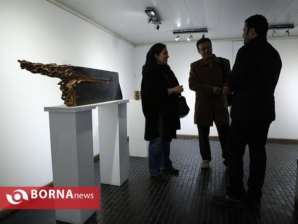 افتتاح نمایشگاه «اندر میانم پیچ پیچ»