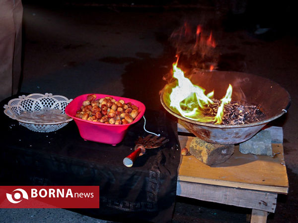 شمع های چهل منبر در سوگ امام حسین(ع)- لاهیجان