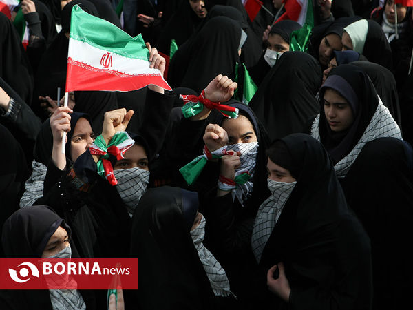 راهپیمایی روز 22 بهمن در تهران-5