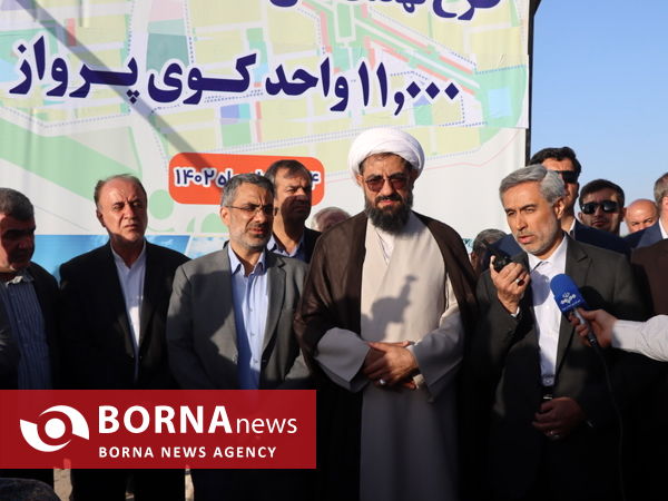 آیین آغاز عملیات اجرایی پروژه۱۱۰۰۰ واحدی طرح ملی مسکن استان همدان