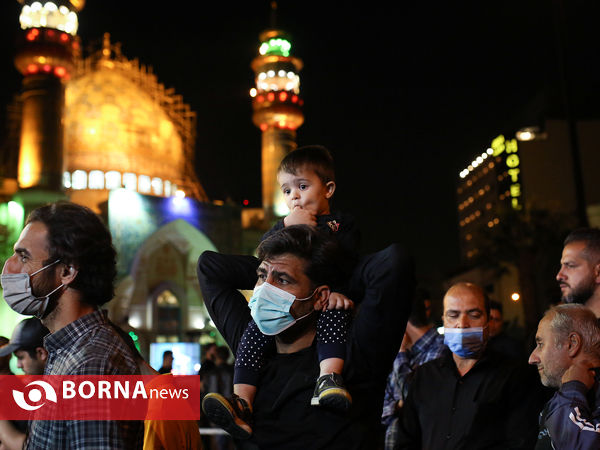 مراسم احیاء شب بیست ویکم ماه مبارک رمضان - میدان فلسطین