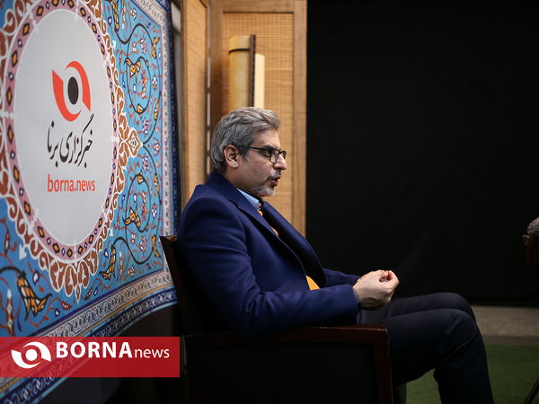 حضور آرمین زارعیان در خبرگزاری برنا
