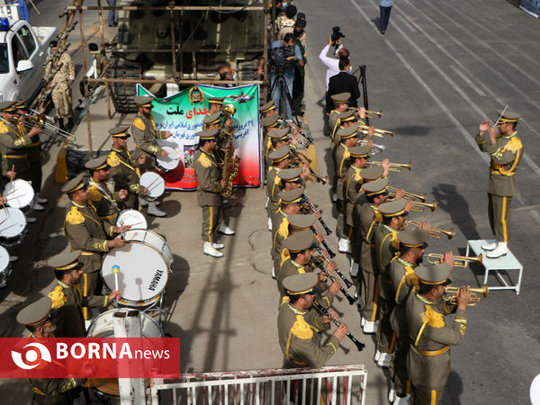 گرامیداشت روز ارتش در شیراز