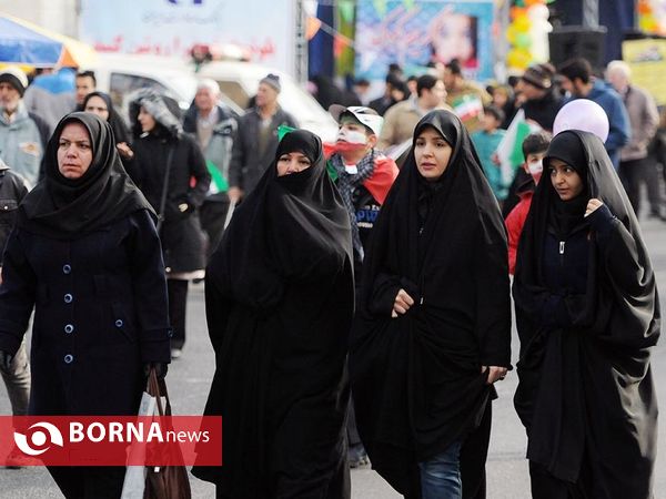 راهپیمایی روز 22 بهمن در تهران-2