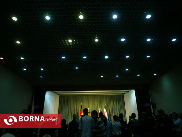 نشست خبری وزرای خارجه ایران و آلمان