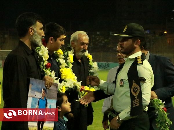 حاشیه دیدار تیم های نفت مسجدسلیمان و استقلال تهران