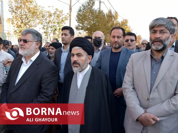 تشییع پیکر «مهدی اثنی عشری» شهید مدافع امنیت در ارومیه