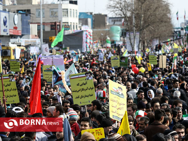 راهپیمایی روز 22 بهمن در تهران-4