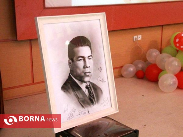‌مراسم یادواره تختی - لاهیجان